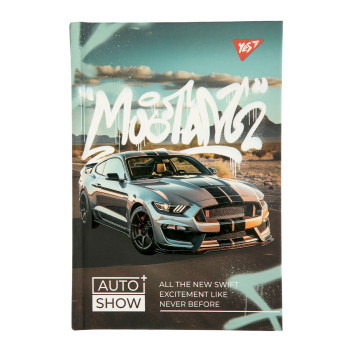 Блокнот для записей в клетку А6 YES 7 БЦ Auto show Ford 152060 64 листа