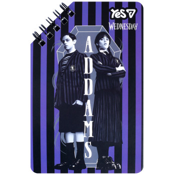 Блокнот YES Wednesday Addams 152231 60 листов