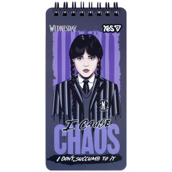 Блокнот YES Wednesday Chaos 152207 60 листов
