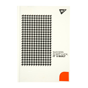 Блокнот для записей в линию А5 YES 7 БЦ Success is built White 152049 64 листа