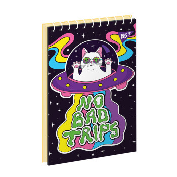 Блокнот А6 YES Acid space 151958 80 листов