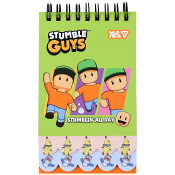 Блокнот YES Stumble Guys Green 152235 60 листов