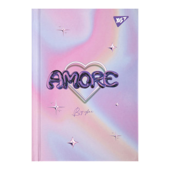 Блокнот для записей в клетку А6 YES 7 БЦ Amore 152067 64 листа