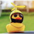 Автомобильная утка с шлемом и креплением Funny Ducks Red Spider 5178