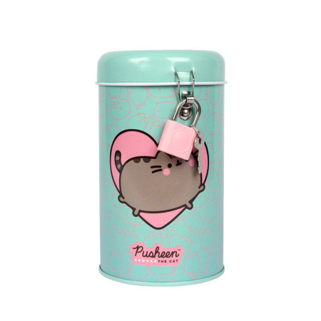 Копилка круглая YES Pusheen 708579 13х7.6 см