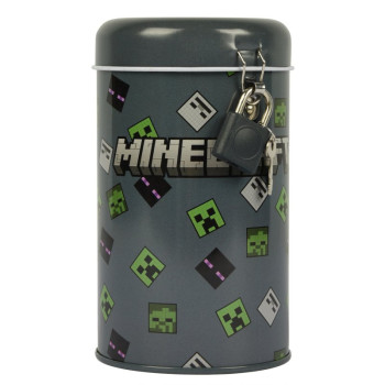 Копилка круглая YES Minecraft 708576 13х7.6 см