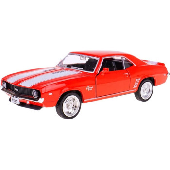 Машинка инертная Techno Drive Chevrolet Camaro 1969 250336U красная