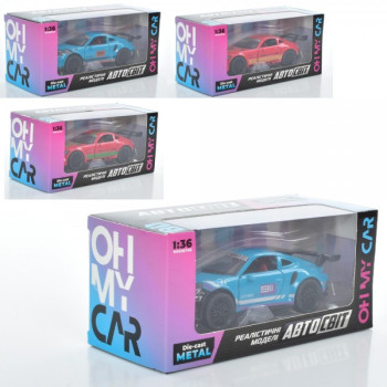 Машинка инертная Auto Mir Porsche 911 GT3 AS-2976 11 см