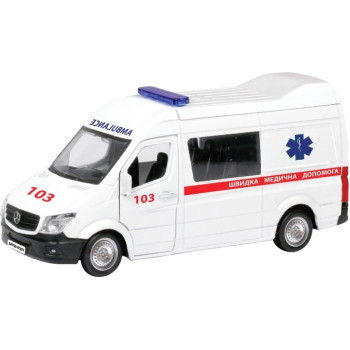 Машинка инертная Techno Drive Mercedes Benz Sprinter Скорая Помощь 250344U