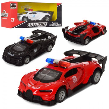 Машинка полицейская инертная Auto Mir AS-2103 11.5 см