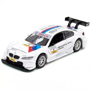 Машинка инертная BMW M3 DTM 250256 10 см белая