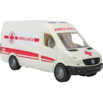 Машинка игровая Tigres Mercedes-Benz Sprinter Скорая помощь 39664 белая