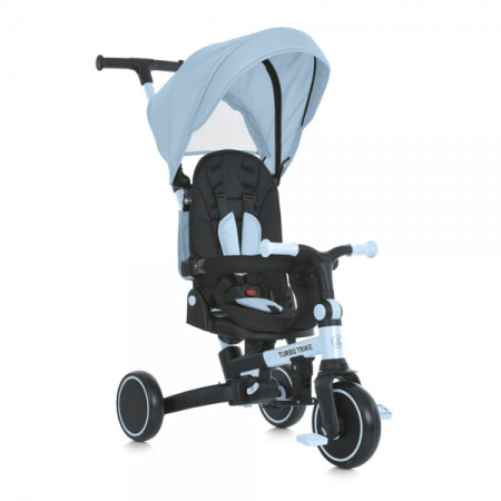 Велосипед трехколесный Turbo trike MT-1036-blue голубой