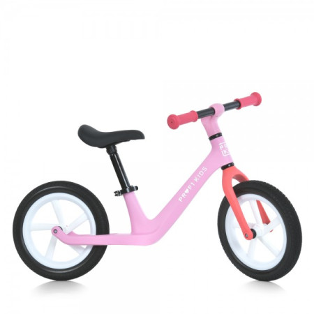 Беговел детский Profi Kids MBB 1042 PU PINK 12 дюймов розовый