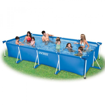 Бассейн каркасный Intex Rectangular Frame Pool 28273 450х220х84 см 7127 л