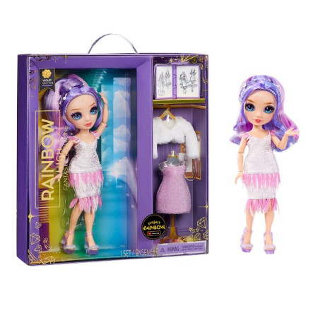 Кукла игровая в наборе Rainbow High Fantastic Fashion Виолетта 587385