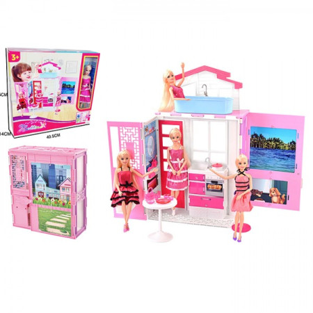 Кукла игровая в наборе 68338 28 см