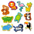Игра развивающая магнитная Vladi Toys Зоопарк VT3106-39 10 деталей