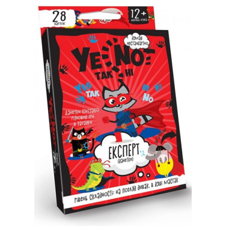 Игра настольная Danko Toys YE-NOT ДТ-МН-14-09