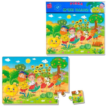 Мягкие пазлы Vladi Toys Репка VT1102-28 24 детали
