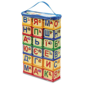 Игрушка кубики Азбука Юника UN-0576 18 деталей