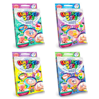 Набор для креативного творчества Danko Toys Play Clay Soap PCS-02-01U-02U-03U-04U