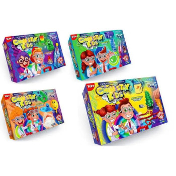 Набор для проведения опытов Danko Toys Chemistry kids CHK-02-01U-02U-03U-04U