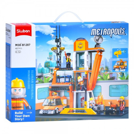 Конструктор игровой Sluban M38-B1287 407 деталей