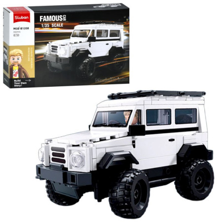 Конструктор игровой Sluban Джип M38-B1358 332 детали