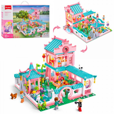 Конструктор игровой Sluban Girls Dream M38-B1116 1092 детали