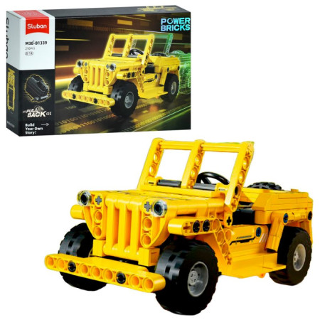 Конструктор игровой Sluban Джип M38-B1339 210 деталей