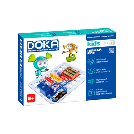 Конструктор электронный игровой Doka Поймай движение D70705
