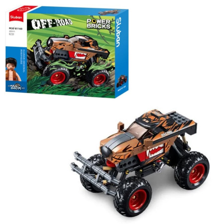 Конструктор игровой Sluban Джип-Внедорожник M38-B1160 269 деталей