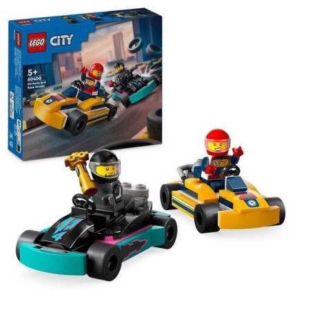Конструктор игровой Картинг и гонщики 60400 99 деталей