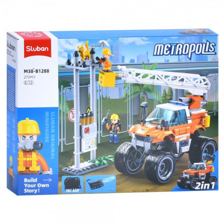 Конструктор игровой Sluban M38-B1288 273 деталей
