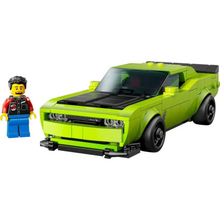 Конструктор игровой Спортивный автомобиль Dodge Challenger SRT Hellcat 77237 390 деталей