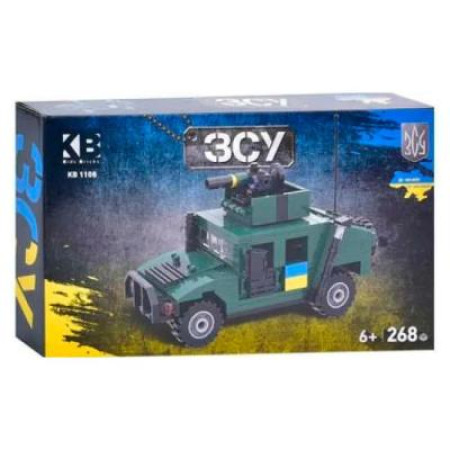 Конструктор игровой Limo Toy Военная техника KB-1108 268 детелей