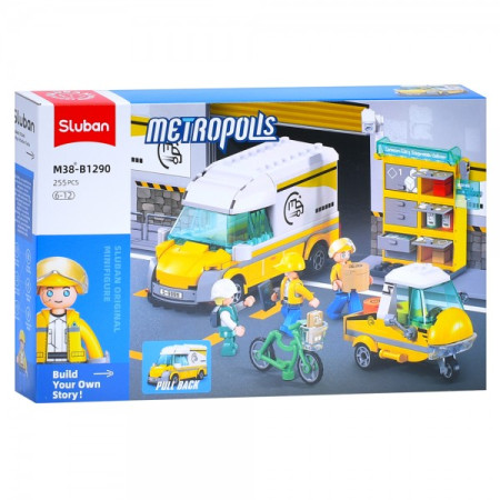 Конструктор игровой Sluban M38-B1290 255 деталей