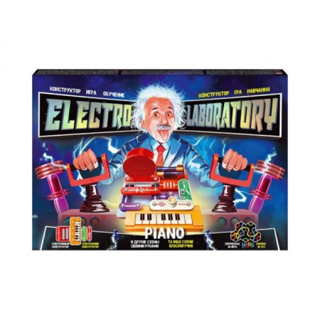 Конструктор электронный игровой Danko Toys Electro Laboratory Piano ELab-01-02
