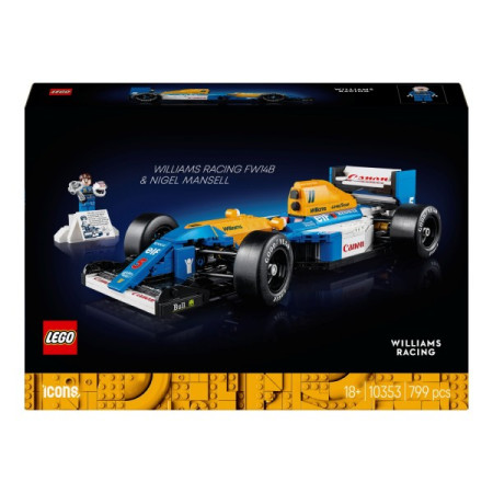 Конструктор игровой Williams Racing FW14B 10353 799 деталей
