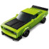 Конструктор игровой Спортивный автомобиль Dodge Challenger SRT Hellcat 77237 390 деталей