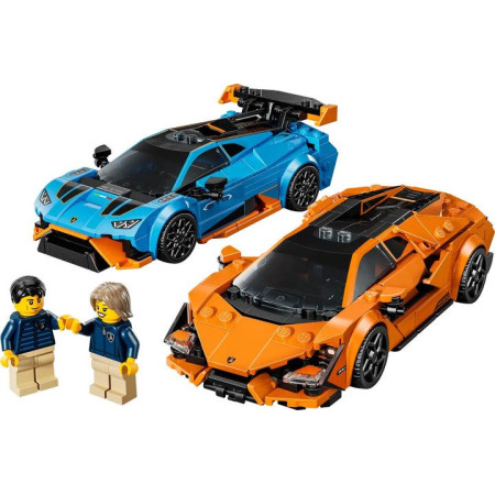 Конструктор игровой Speed Champions Lamborghini Revuelto и Huracán STO 77238 607 деталей