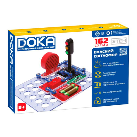 Конструктор игровой электронный DOKA D70714 162 схемы