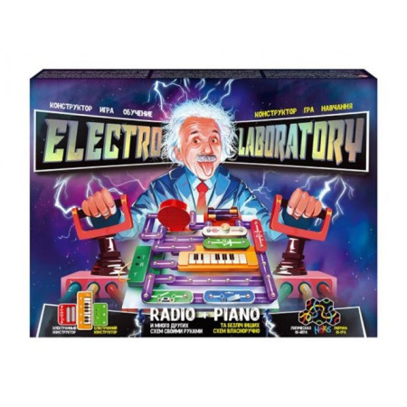 Конструктор электронный игровой Danko Toys Electro Laboratory Radio Piano ELab-01-03
