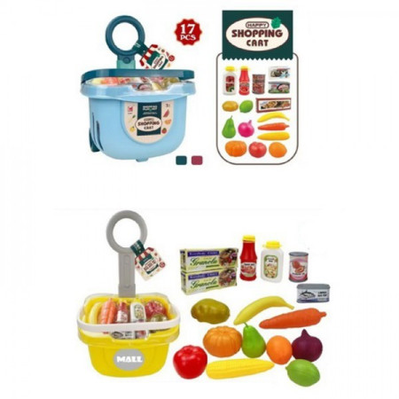 Игровая тележка с продуктами B-9934 17 предметов