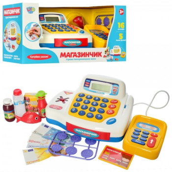 Детский игровой кассовый аппарат Limo Toy 7020-UA Детский игровой кассовый аппарат Limo Toy 7020-UA