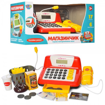 Детский игровой кассовый аппарат Limo Toy 7016-1-UA Детский игровой кассовый аппарат Limo Toy 7016-1-UA