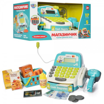 Детский игровой кассовый аппарат Limo Toy M-4391-I-UA Детский игровой кассовый аппарат Limo Toy M-4391-I-UA