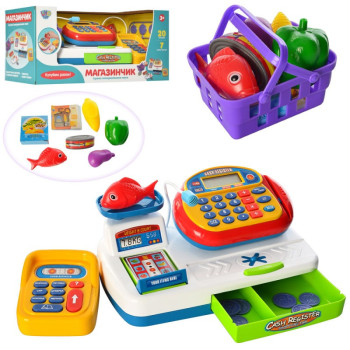 Детский игровой кассовый аппарат Limo Toy 7019-UA Детский игровой кассовый аппарат Limo Toy 7019-UA