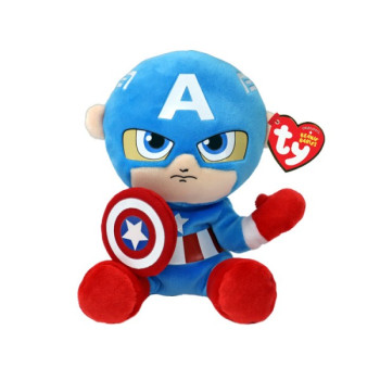 Мягкая игрушка TY Капитан Америка 44002 15 см